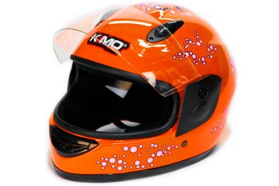 KIMO Kinder Fullface Helm Sport Orange helm kinder