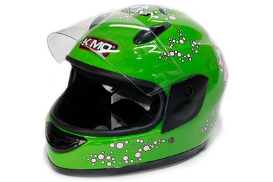 KIMO Kinder Fullface Helm Sport Green helm kinder