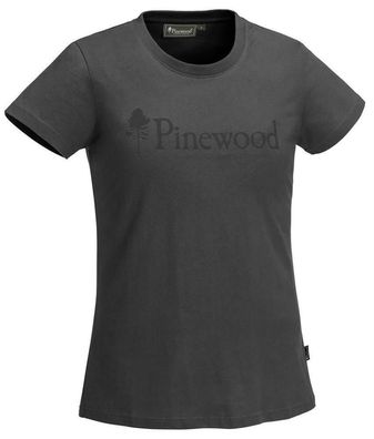 Pinewood 3445 Outdoor Life Damen T-Shirt dark anthrazit (443)