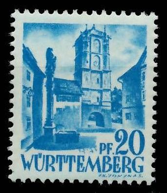 FZ Württemberg 1. Ausgabe Spezialisiert Nr 7yvI X81B0C2