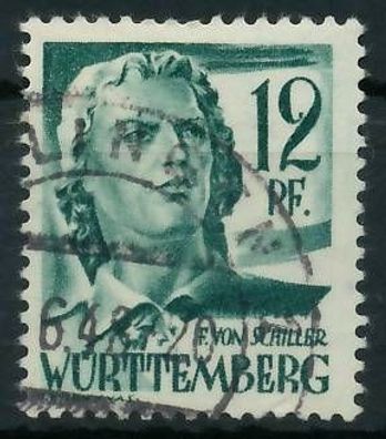 FZ Württemberg 1. Ausgabe Spezialisiert Nr 4yvI X404852