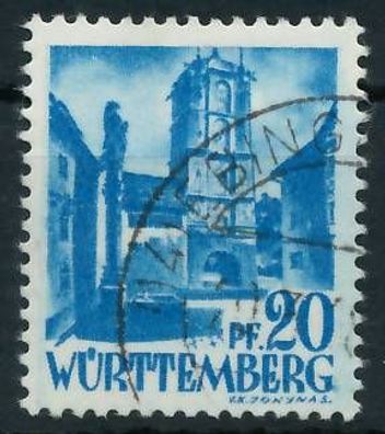 FZ Württemberg 1. Ausgabe Spezialisiert Nr 7yvI X40482E