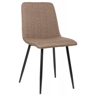 Stuhl Dijon Stoff (Farbe: braun)
