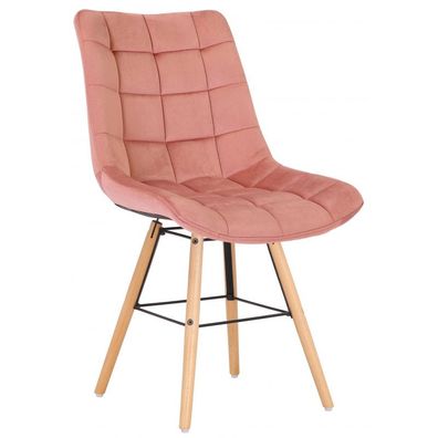 Stuhl Leni Samt (Farbe: pink)