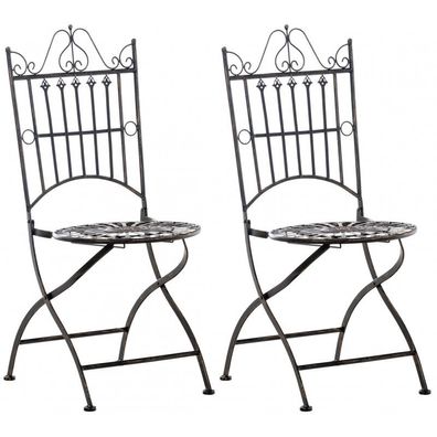 2er Set Stühle Sadao (Farbe: bronze)