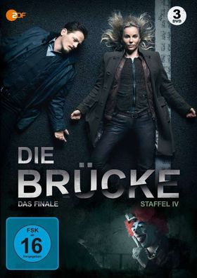 Brücke, Die - Staffel #4 (DVD) 3Disc Die Brücke - Transit In Den Tod Finale - ...
