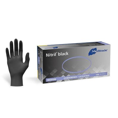 Nitril® black Untersuchungshandschuhe Größe L 100 Stück