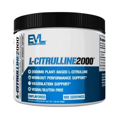 EVL Nutrition L-Citrulline 2000 (200g) Unflavoured