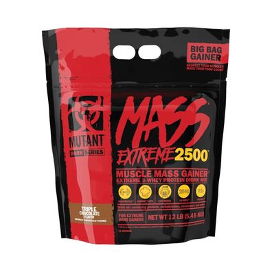 Mutant Mutant Mass Xxxtreme 2500 (12lbs) Triple Chocolate