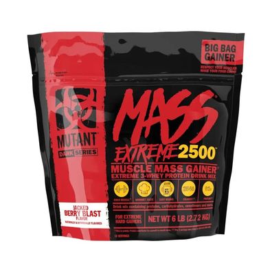 Mutant Mutant Mass Xxxtreme 2500 (6lbs) Jacked Berry Blast