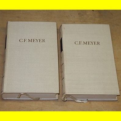 C.F. Meyer - C.F. Meyers Werke in 2 Bänden - Aufbau Verlag Berlin und Weimar 1970