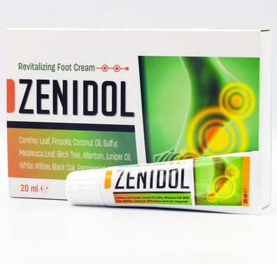 Zenidol revitalisierende fußcreme | 20 ml