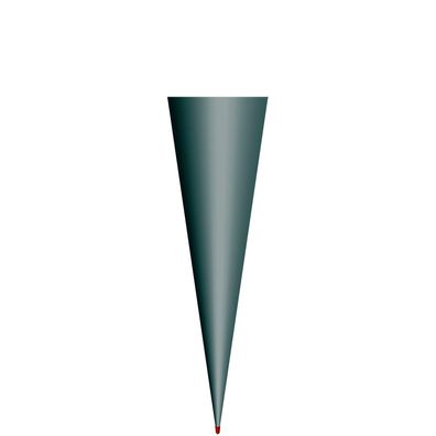 Roth Rohling grau, ohne Verschluss, 70 cm, rund, Rot(h)-Spitze