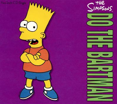 Maxi CD Cover The Simpsons - Do the Bartman
