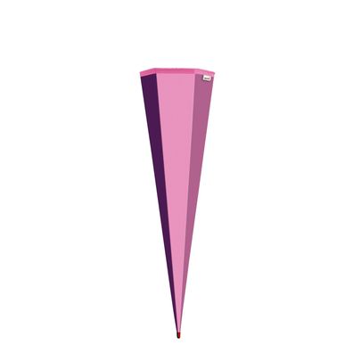 Roth Rohling, rosa, 85 cm, eckig, Rot(h)-Spitze, ohne Verschluss