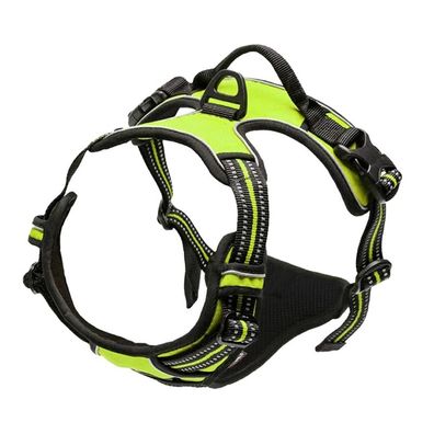 Pet Dog Harness Reflective Adjustable Breathable Dog Vest Harness for Small Medium