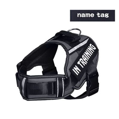 Nylon Dog Harness Personalized Pet K9 Harness For Dogs Reflective Breathable Dog
