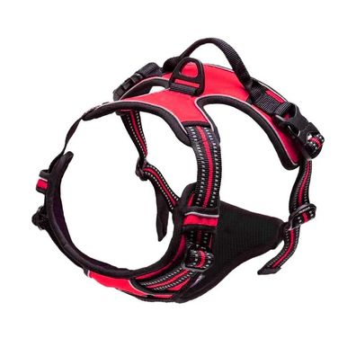 Adjustable Dog Harness Vest with Night Reflective Strip for Small Medium and Large