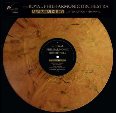 Royal Philharmonic Orchestra - Remember The 80's (180g) (Limited Edition) (Gold ...