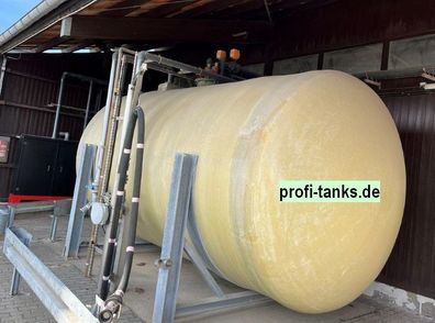 Angebot für P134 gebrauchter 40.000 L Polyestertank GFK-Tank Lagertank Wassertank