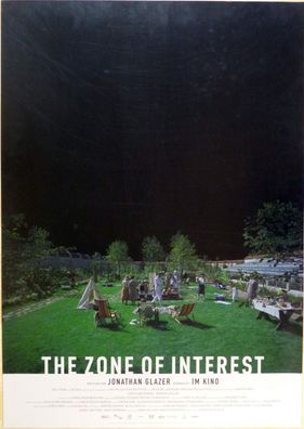 The Zone of Interest - Original Kinoplakat A1 - Sandra Hüller - Filmposter