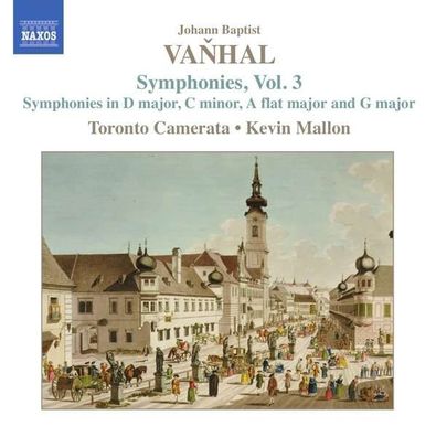 Johann Baptist (Jan Krtitel) Vanhal (1739-1813): Symphonien Vol.3 - Naxos 0747313248