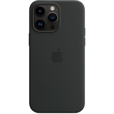 Apple Silikon Case iPhone 14 Pro Max bk mit MagSafe - mitternacht - Apple MPTP3Z...