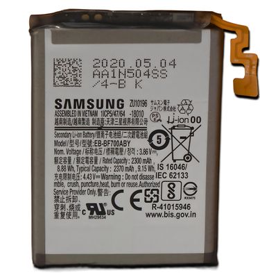 Original Samsung Galaxy Z Flip F700F Akku Batterie EB-BF700ABY 2370mAh