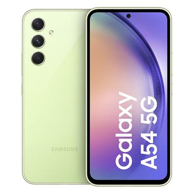 Samsung Galaxy A54 5G SM-A546E/ DS 128GB Dual Sim Handy Smartphone Awesome Lime