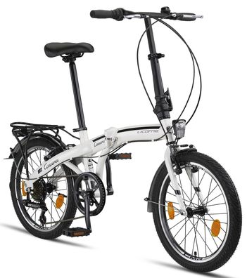Licorne Bike Conseres Premium Falt Bike in 20 Zoll - Fahrrad, Hollandfahrrad
