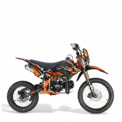 KXD 609K 125cc 17"/14" 4T Headlight mit Scheinwerfer Dirtbike Crossbike Pocketbi