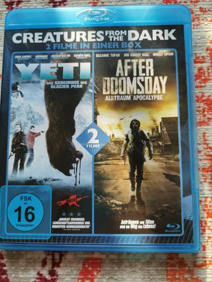 Creatures from the Dark - Yeti und After Doomsday 2 Filme Blu-ray