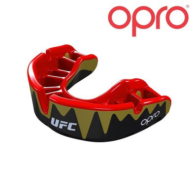 Mundschutz OPRO UFC Platinum Level Metalfarben/ Rot