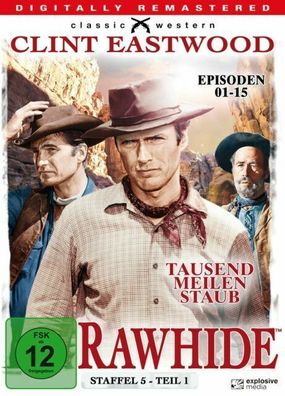 Rawhide-1000 MEILEN STAUB- Staffel 5 Teil 1 4 DVDs NEU/ OVP