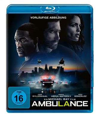 Ambulance Michael Bay 2022 Blu-ray NEU/ OVP