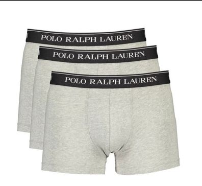 Ralph Lauren Boxershorts Grau 3-er Packung Herren