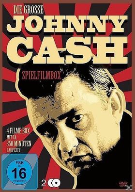 Die grosse Johnny Cash Spielfilmbox - 4 Filme - 2 DVD's/ NEU/ OVP