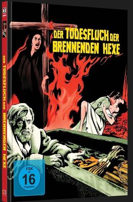 Der Todesfluch der brennenden Hexe Mediabook Cover A (DVD + Blu-ray) NEU/ OVP