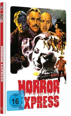 Horror Express (1972) Limited Mediabook Cover A Blu-ray + DVD NEU/ OVP