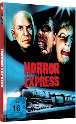 Horror Express (1972) Limited Mediabook Cover E Blu-ray + DVD NEU/ OVP