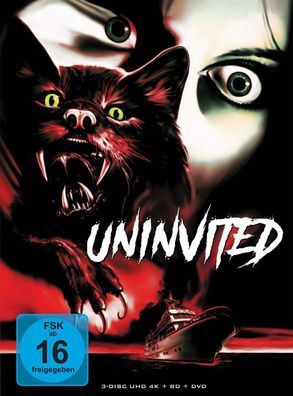 Uninvited (Ultra HD Blu-ray, Blu-ray und DVD im Mediabook) NEU/ OVP
