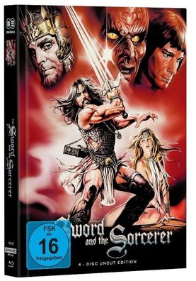 THE SWORD AND THE Sorcerer (Talon...) 4-Disc watt. Mediabook C [4K UHD] UNCUT
