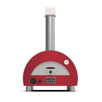 Alfa Forni Tragbarer Gas Pizzaofen Moderno Portable Rot - Backt 1 Pizza in 90 Sekund