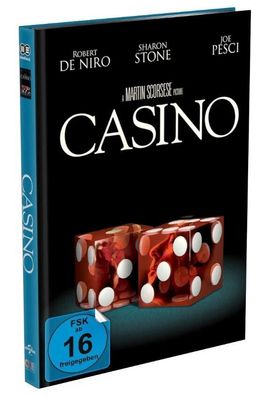 Casino (4K Ultra HD Blu-ray + Blu-ray) Mediabook Cover C NEU/ OVP