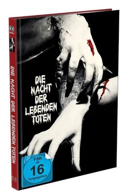 DIE NACHT DER Lebenden TOTEN - Mediabook Cover D Blu-ray + DVD NEU/ OVP