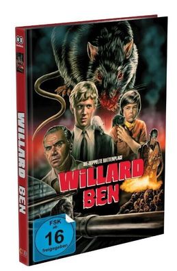 BEN + Willard – 2-Disc Mediabook Cover A (Blu-ray + Blu-ray) NEU/ OVP