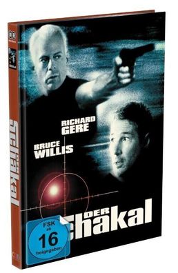 Der Schakal Mediabook Cover B (Blu-ray + DVD) Limit. NEU/ OVP