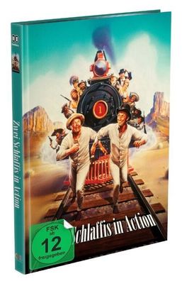 Zwei Schlaffis in Action (1986) Mediabook Cover A Blu-ray/ DVD Limit. NEU/ OVP