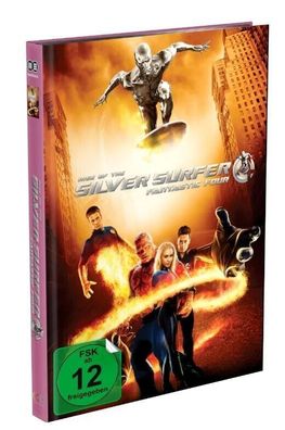 Fantastic FOUR: RISE OF THE SILVER SURFER Mediabook Cover B Blu-ray + DVD NEU/ OVP