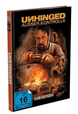 Unhinged Ausser Kontrolle Mediabook Cover A (4K UHD + Blu-ray) Limit. NEU/ OVP